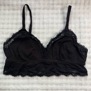 Aerie Black Lace Bralette